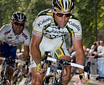 Kim Kirchen während der achten Etappe der Tour of Britain 2009